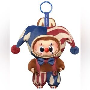 Pop Mart WHY SO SERIOUS Series-Vinyl Plush Pendant Juggling Clown New sealed